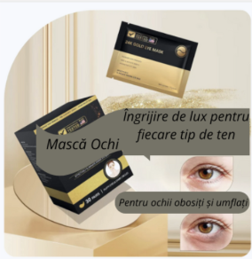 Măști Aurii pentru Ochi Revitalizante